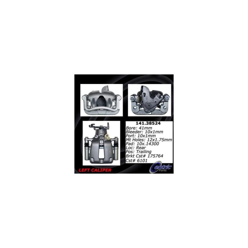 CENTRIC PARTS 141.38524 Centric Semi-Loaded Brake Caliper