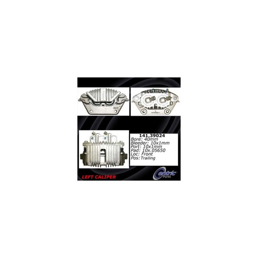 CENTRIC PARTS 141.39024 Centric Semi-Loaded Brake Caliper