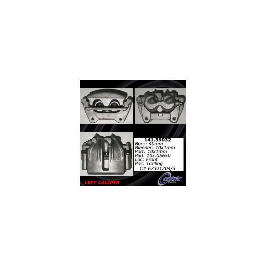 CENTRIC PARTS 141.39032 Centric Semi-Loaded Brake Caliper