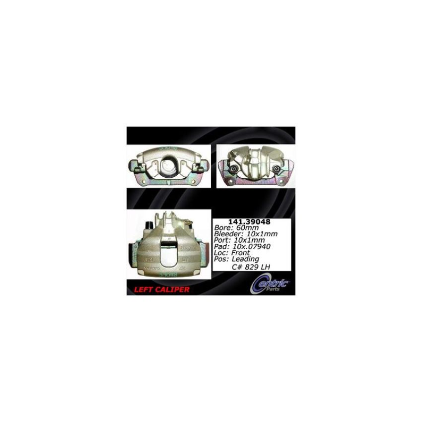 CENTRIC PARTS 141.39048 Centric Semi-Loaded Brake Caliper