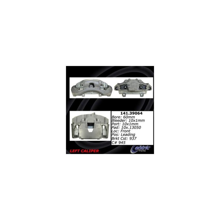 CENTRIC PARTS 141.39064 Centric Semi-Loaded Brake Caliper