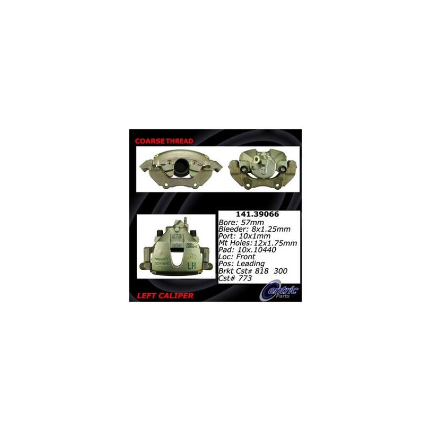 CENTRIC PARTS 141.39066 Centric Semi-Loaded Brake Caliper