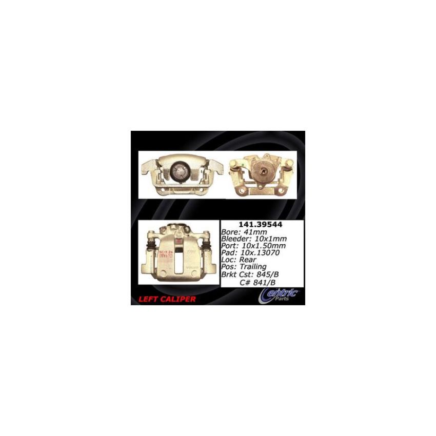 CENTRIC PARTS 141.39544 Centric Semi-Loaded Brake Caliper EPB