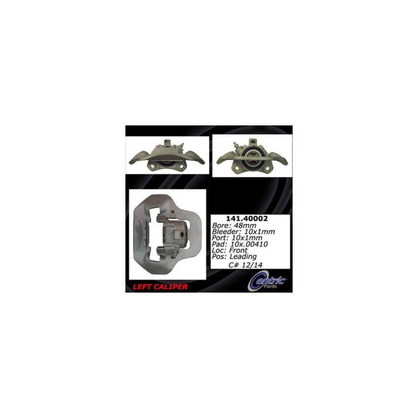 CENTRIC PARTS 141.40002 Centric Semi-Loaded Brake Caliper