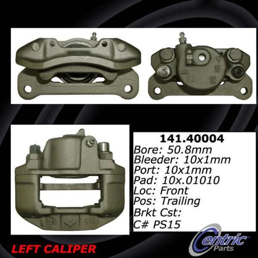CENTRIC PARTS 141.40003 Centric Semi-Loaded Brake Caliper