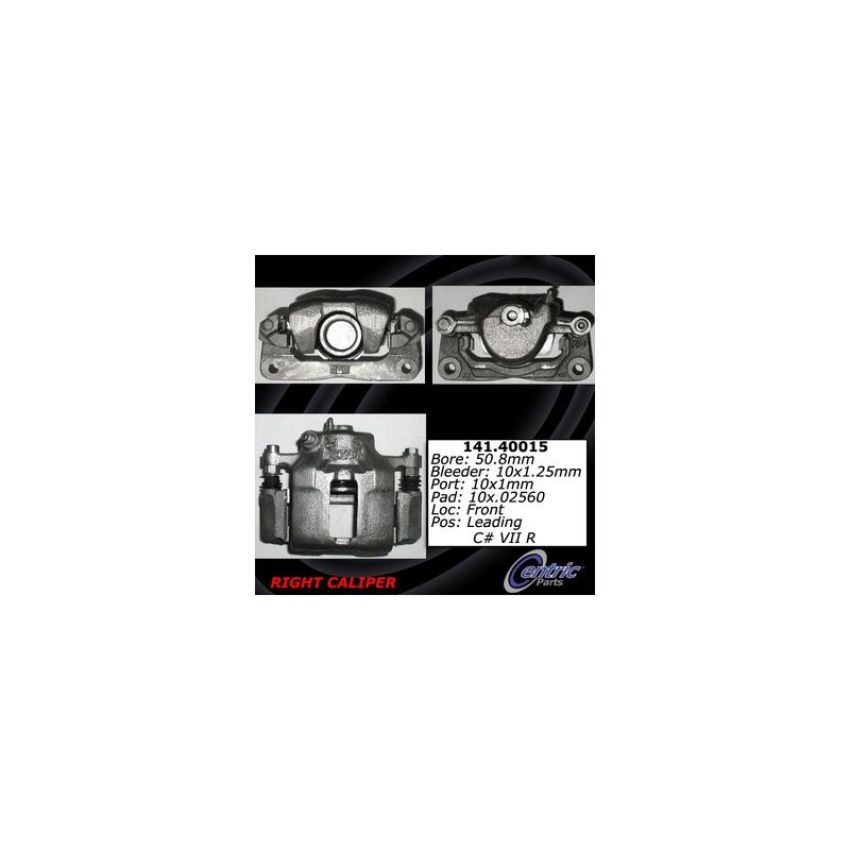 CENTRIC PARTS 141.40015 Centric Semi-Loaded Brake Caliper