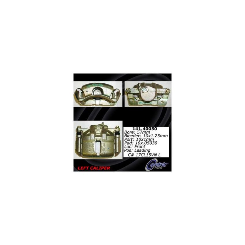 CENTRIC PARTS 141.40050 Centric Semi-Loaded Brake Caliper