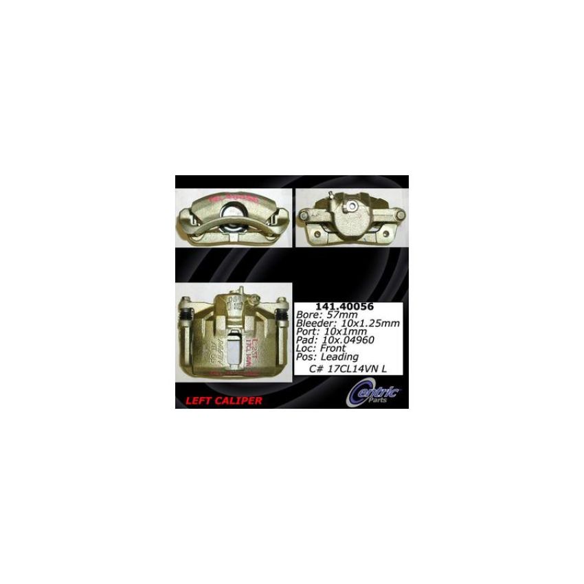 CENTRIC PARTS 141.40056 Centric Semi-Loaded Brake Caliper