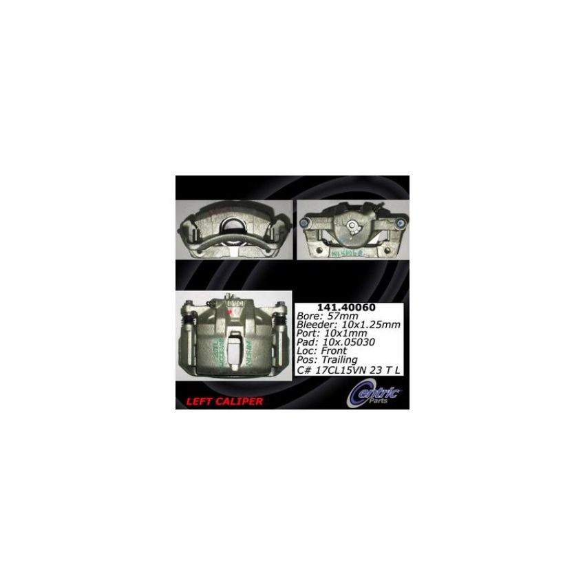 CENTRIC PARTS 141.40060 Centric Semi-Loaded Brake Caliper