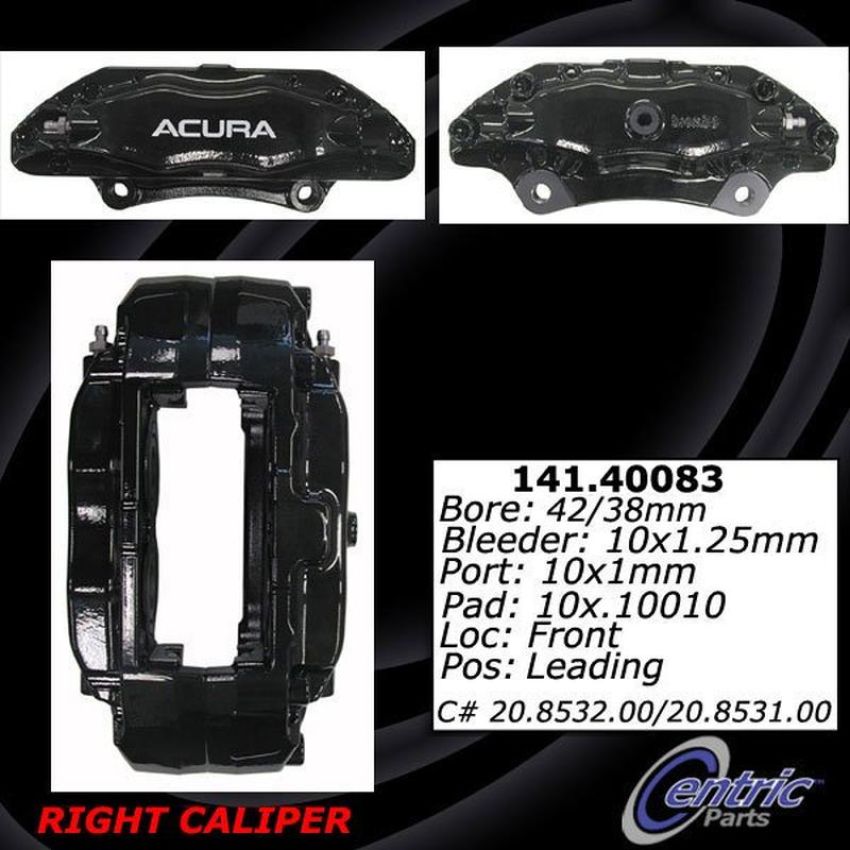 CENTRIC PARTS 141.40083 Centric Semi-Loaded Brake Caliper