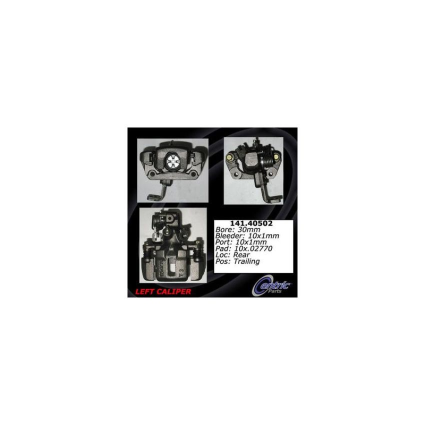 CENTRIC PARTS 141.40502 Centric Semi-Loaded Brake Caliper