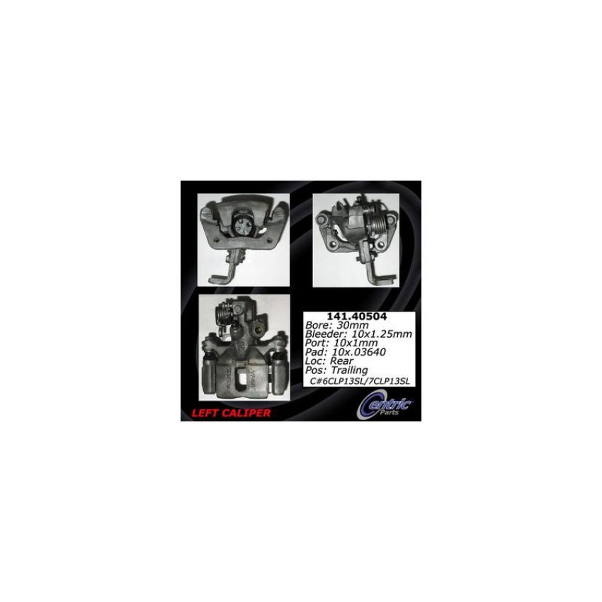 CENTRIC PARTS 141.40504 Centric Semi-Loaded Brake Caliper