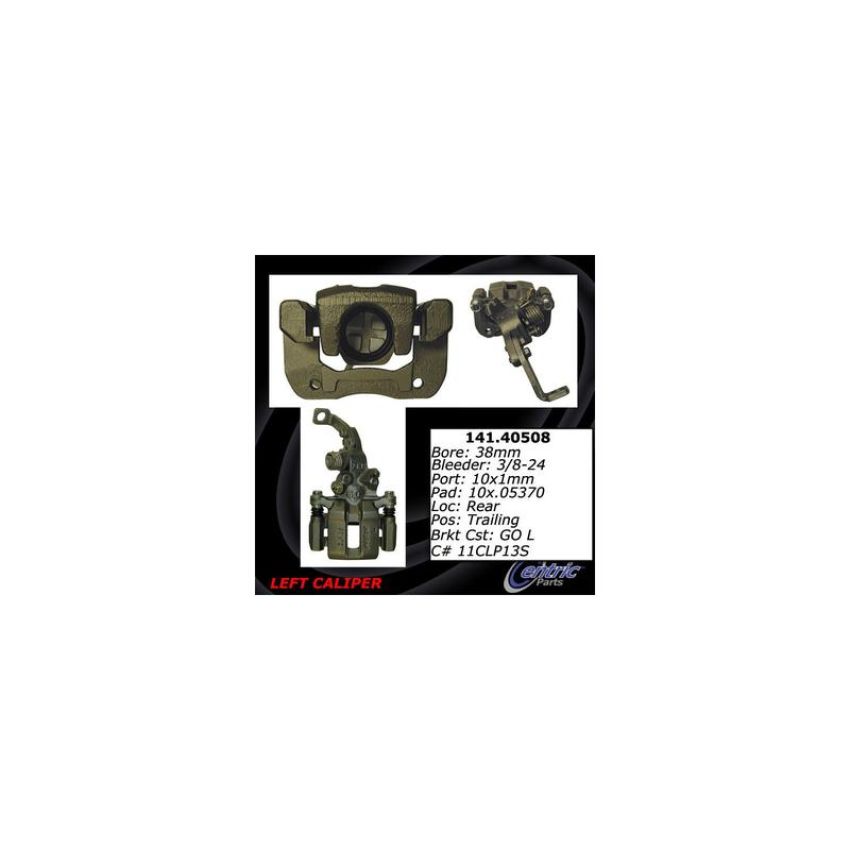 CENTRIC PARTS 141.40508 Centric Semi-Loaded Brake Caliper