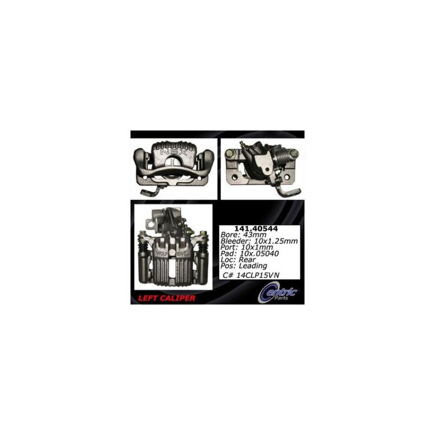 CENTRIC PARTS 141.40544 Centric Semi-Loaded Brake Caliper