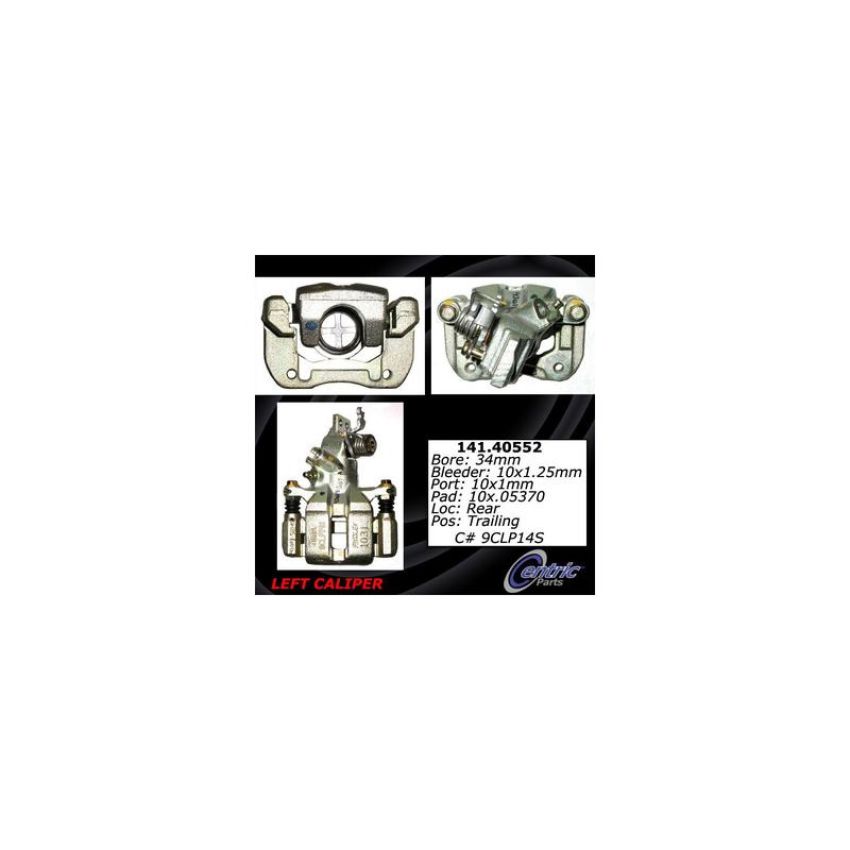 CENTRIC PARTS 141.40552 Centric Semi-Loaded Brake Caliper
