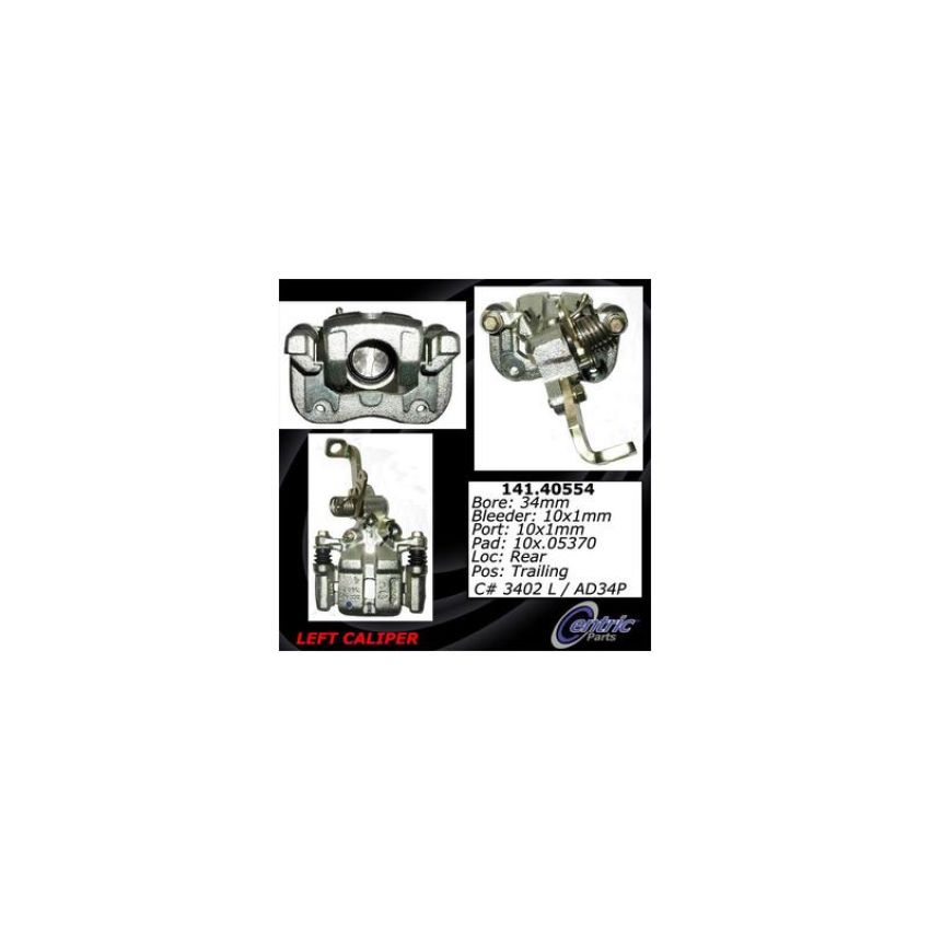 CENTRIC PARTS 141.40554 Centric Semi-Loaded Brake Caliper
