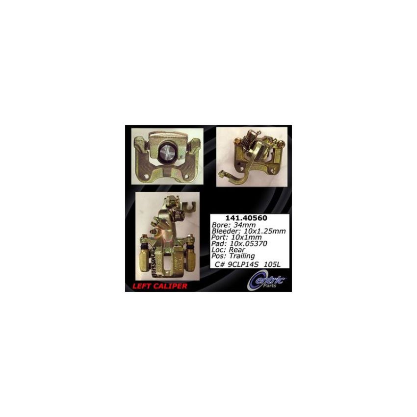 CENTRIC PARTS 141.40560 Centric Semi-Loaded Brake Caliper