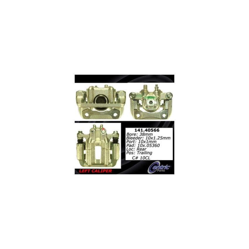CENTRIC PARTS 141.40566 Centric Semi-Loaded Brake Caliper