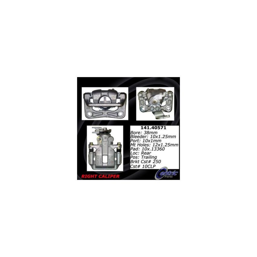 CENTRIC PARTS 141.40571 Centric Semi-Loaded Brake Caliper