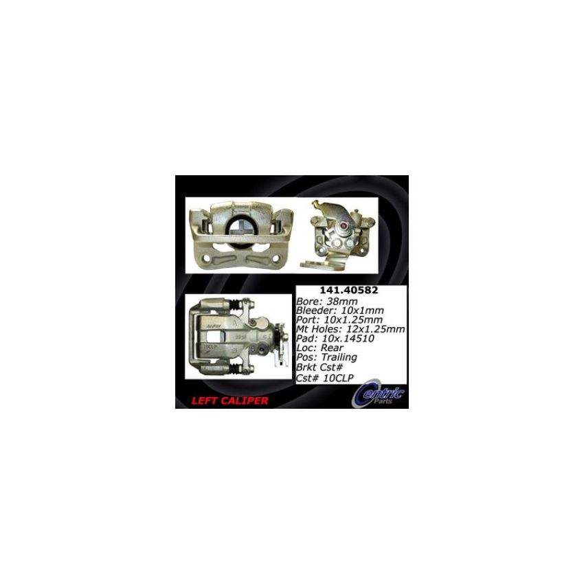 CENTRIC PARTS 141.40582 Centric Semi-Loaded Brake Caliper