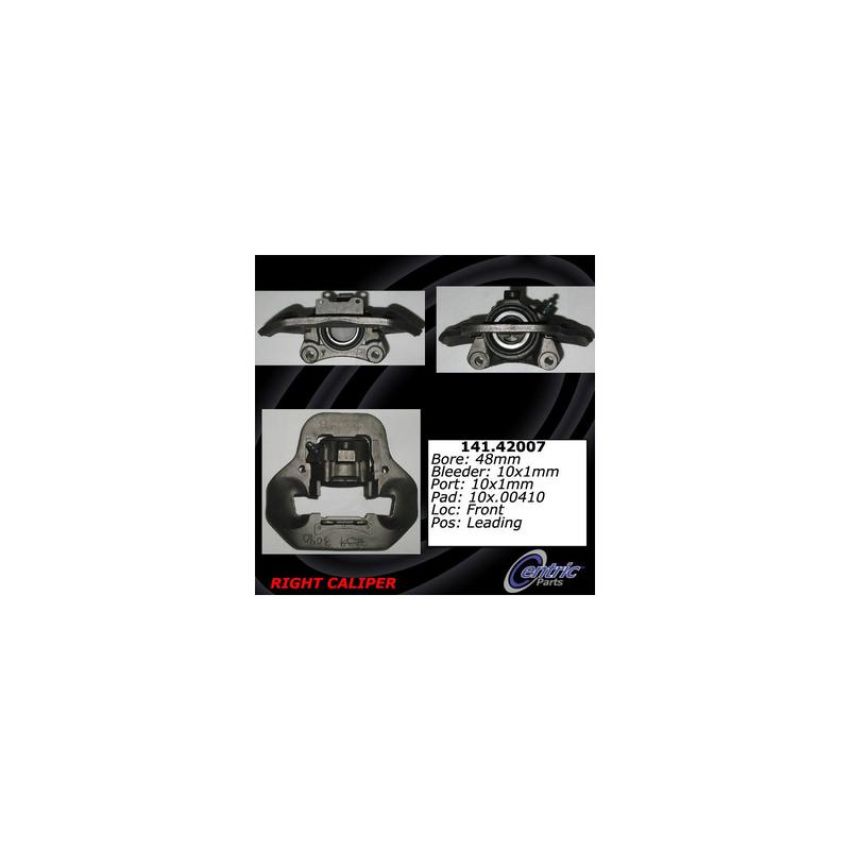CENTRIC PARTS 141.42007 Centric Semi-Loaded Brake Caliper