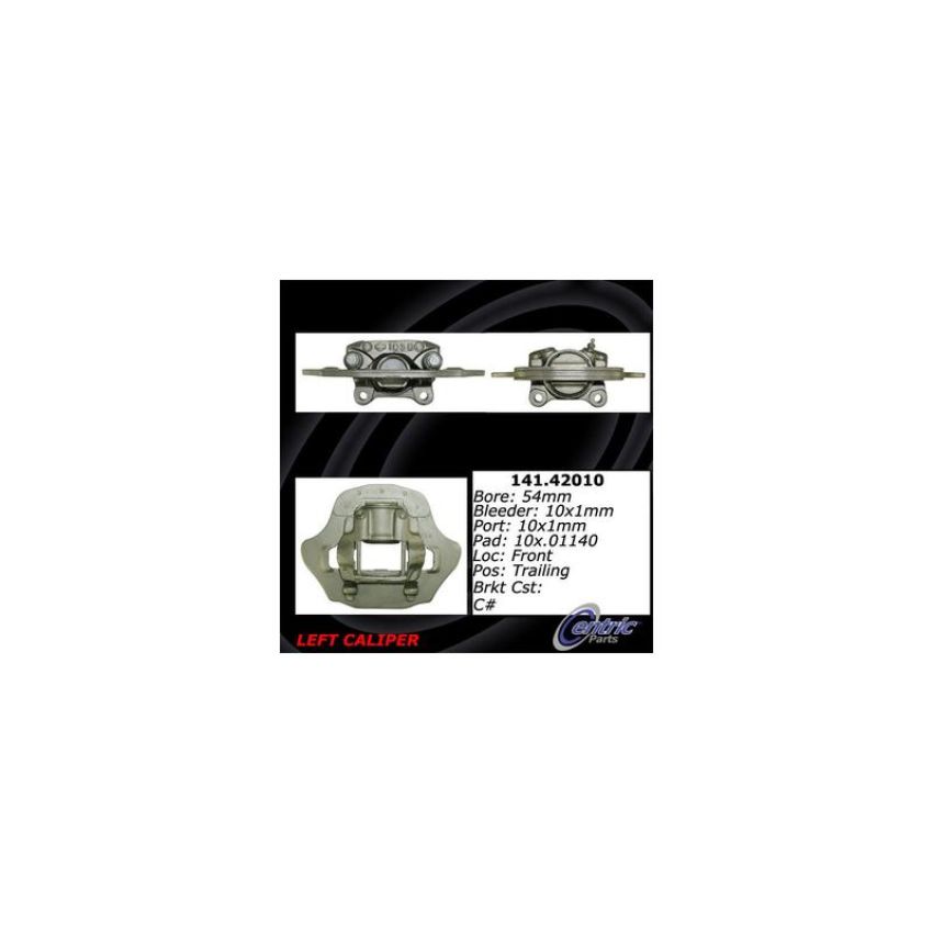 CENTRIC PARTS 141.42010 Centric Semi-Loaded Brake Caliper