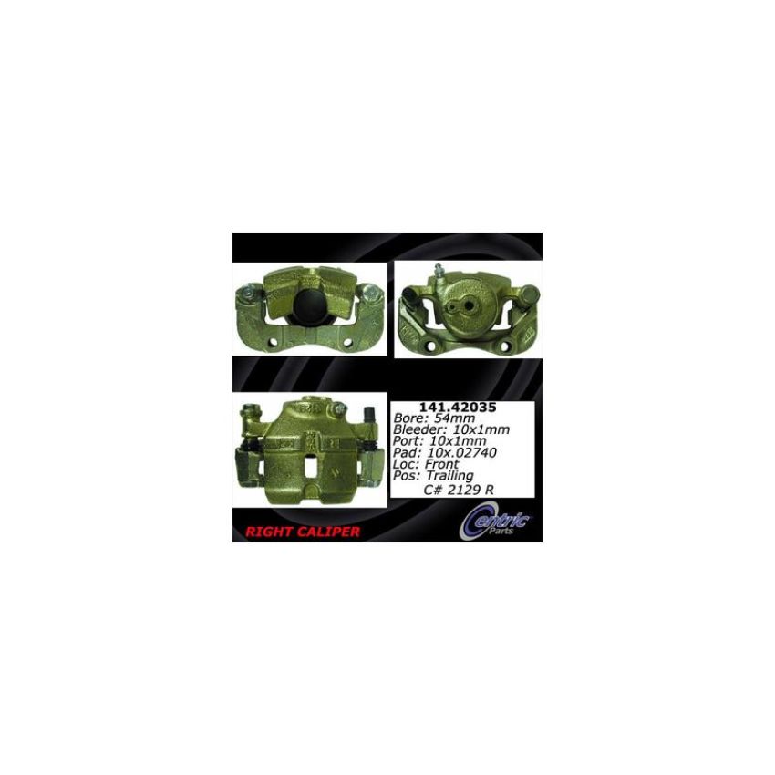 CENTRIC PARTS 141.42035 Centric Semi-Loaded Brake Caliper