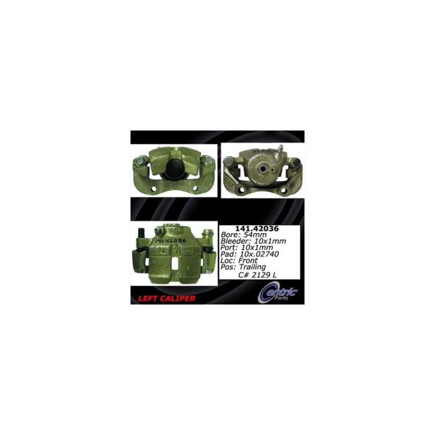 CENTRIC PARTS 141.42036 Centric Semi-Loaded Brake Caliper