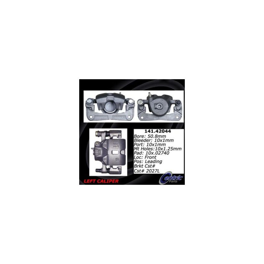 CENTRIC PARTS 141.42044 Centric Semi-Loaded Brake Caliper
