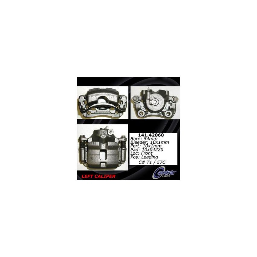 CENTRIC PARTS 141.42060 Centric Semi-Loaded Brake Caliper
