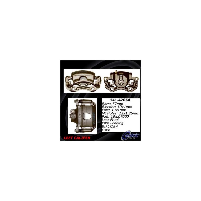 CENTRIC PARTS 141.42064 Centric Semi-Loaded Brake Caliper