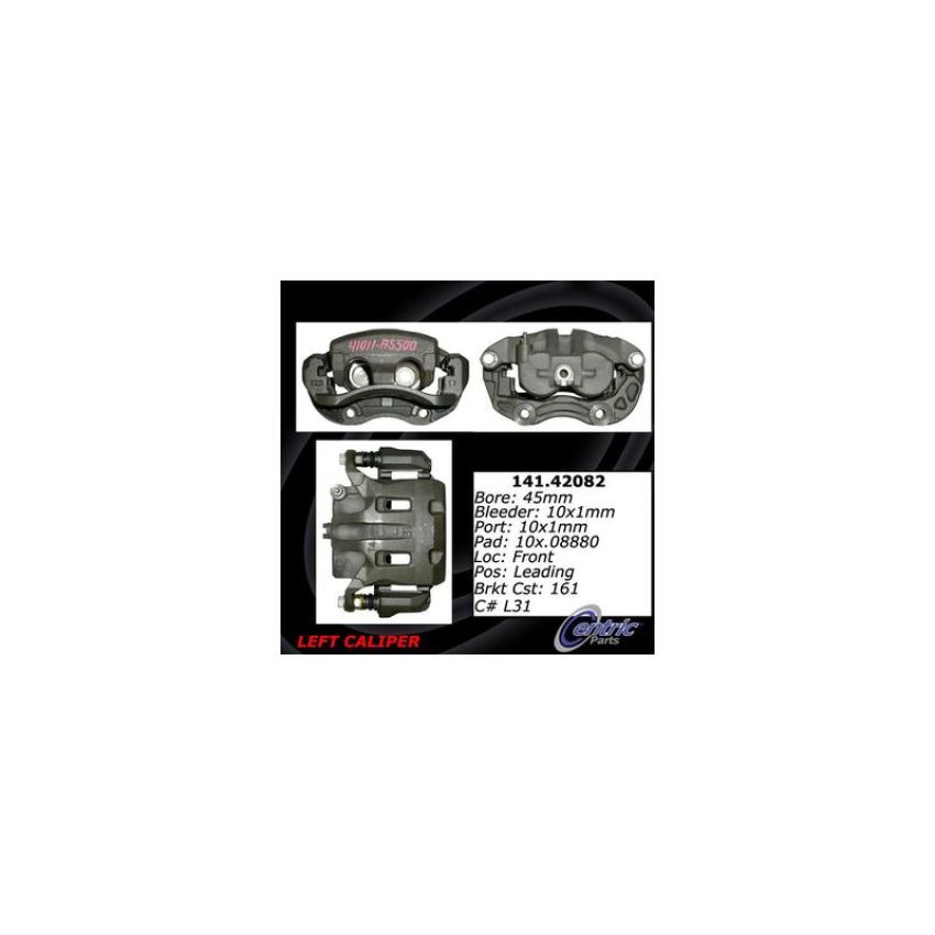 CENTRIC PARTS 141.42082 Centric Semi-Loaded Brake Caliper