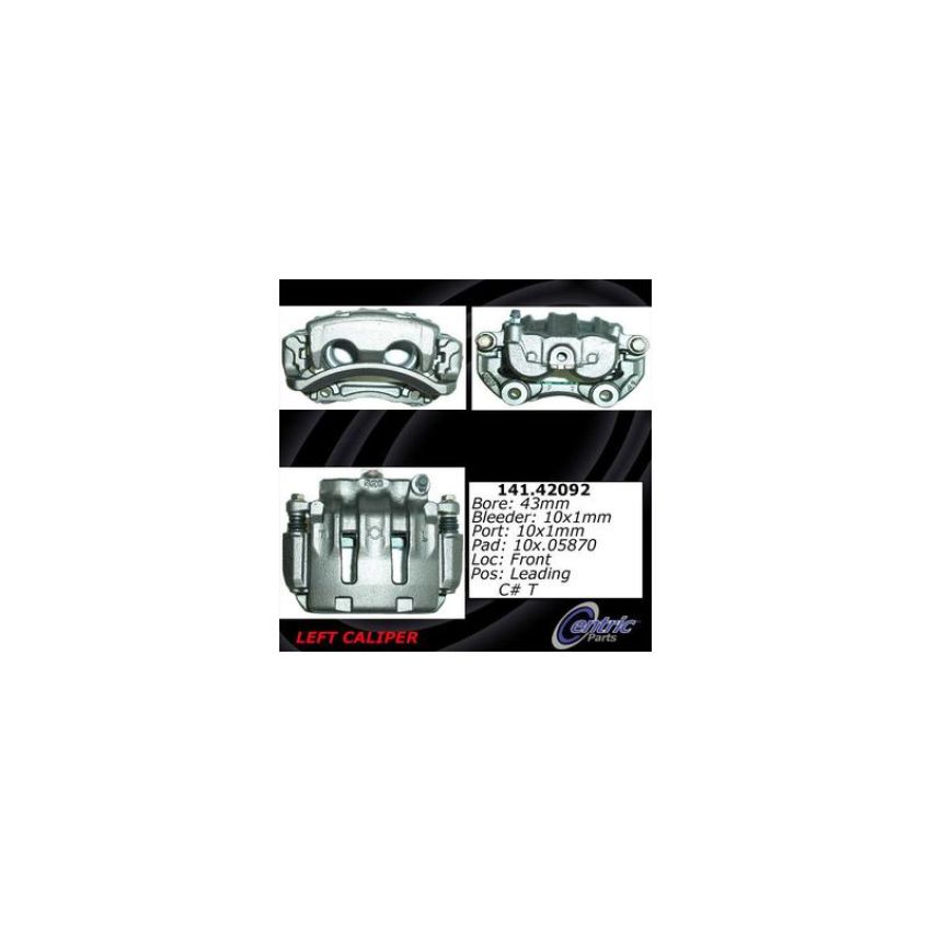 CENTRIC PARTS 141.42092 Centric Semi-Loaded Brake Caliper
