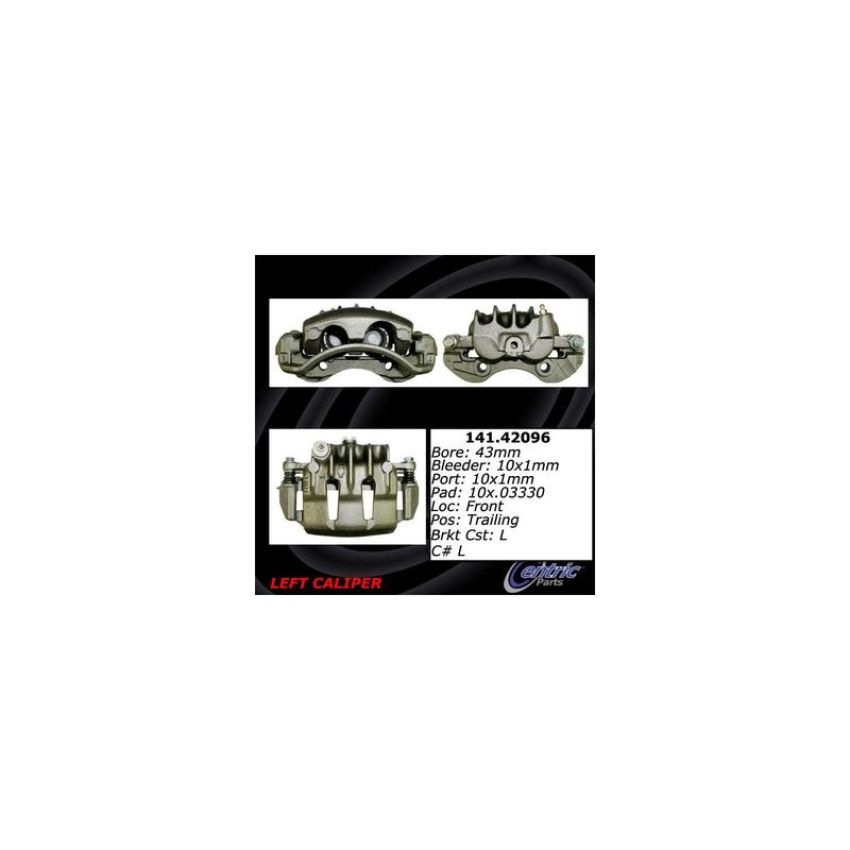 CENTRIC PARTS 141.42096 Centric Semi-Loaded Brake Caliper