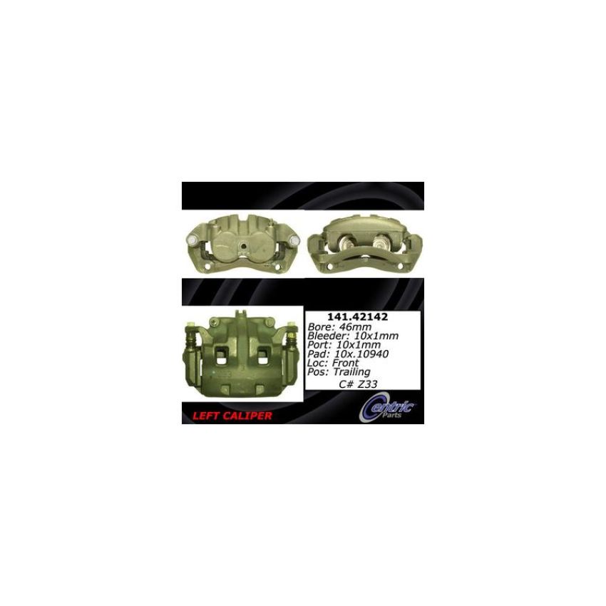 CENTRIC PARTS 141.42142 Centric Semi-Loaded Brake Caliper