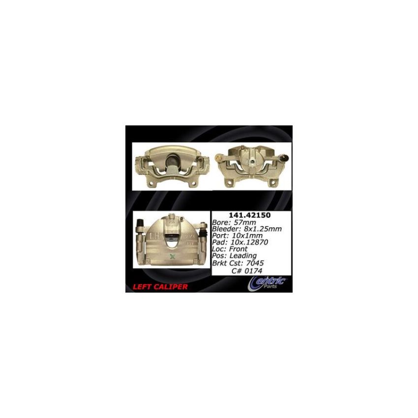 CENTRIC PARTS 141.42150 Centric Semi-Loaded Brake Caliper