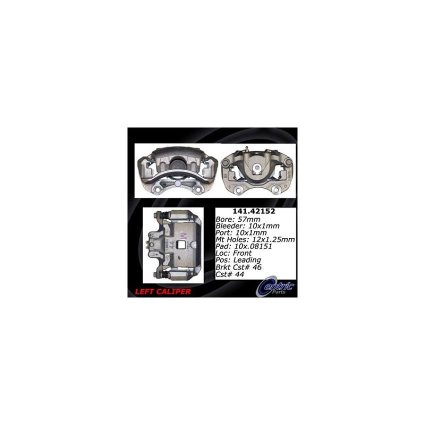 CENTRIC PARTS 141.42152 Centric Semi-Loaded Brake Caliper