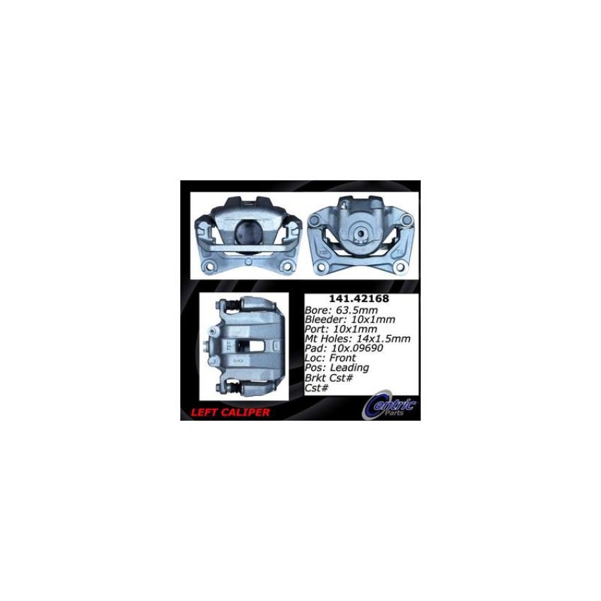CENTRIC PARTS 141.42168 Centric Semi-Loaded Brake Caliper
