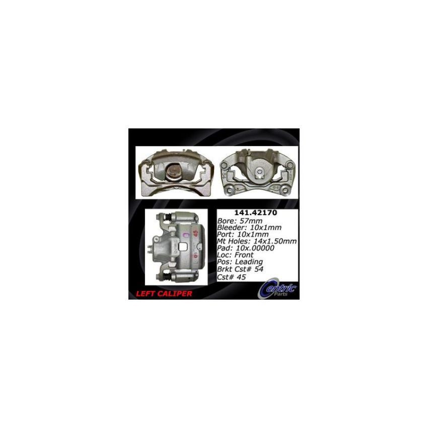 CENTRIC PARTS 141.42170 Centric Semi-Loaded Brake Caliper