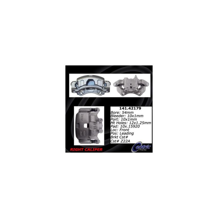 CENTRIC PARTS 141.42179 Centric Semi-Loaded Brake Caliper