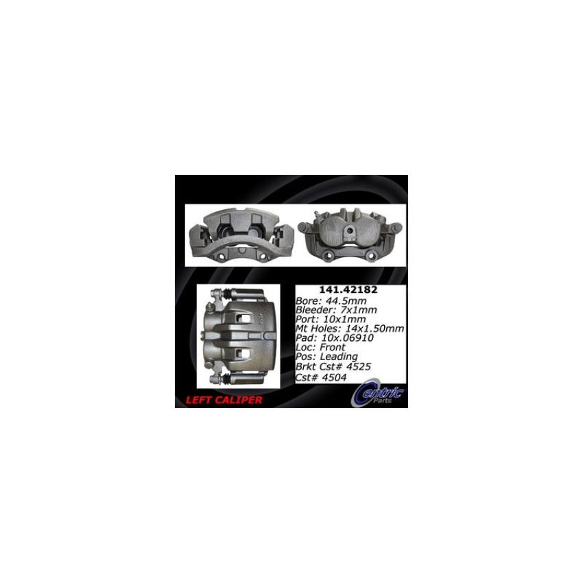 CENTRIC PARTS 141.42182 Centric Semi-Loaded Brake Caliper