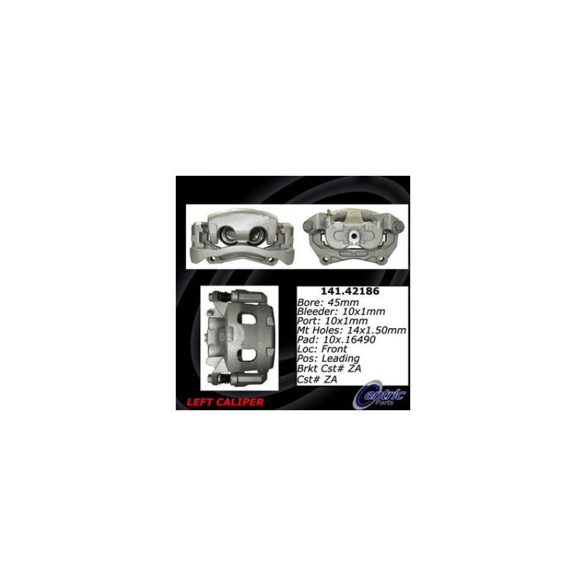 CENTRIC PARTS 141.42186 Centric Semi-Loaded Brake Caliper