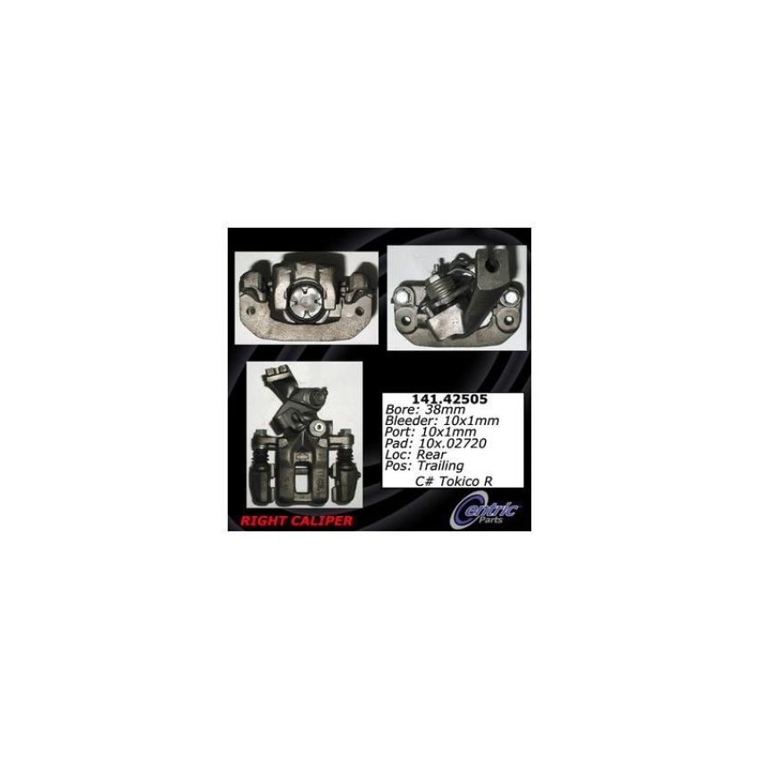CENTRIC PARTS 141.42505 Centric Semi-Loaded Brake Caliper