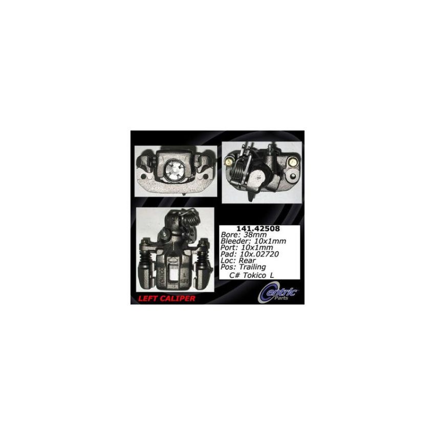 CENTRIC PARTS 141.42508 Centric Semi-Loaded Brake Caliper