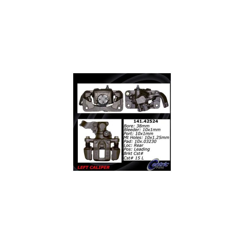 CENTRIC PARTS 141.42524 Centric Semi-Loaded Brake Caliper