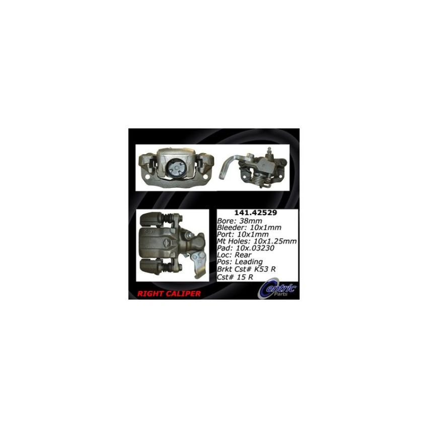 CENTRIC PARTS 141.42529 Centric Semi-Loaded Brake Caliper