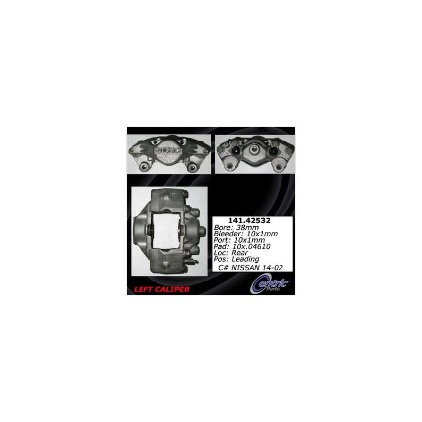 CENTRIC PARTS 141.42532 Centric Semi-Loaded Brake Caliper