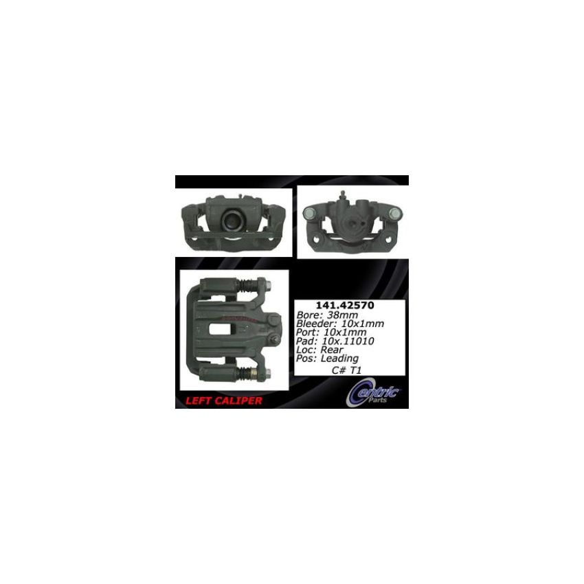 CENTRIC PARTS 141.42570 Centric Semi-Loaded Brake Caliper