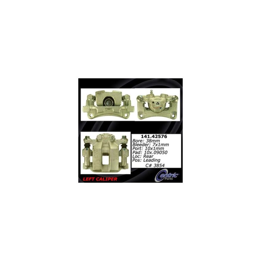 CENTRIC PARTS 141.42576 Centric Semi-Loaded Brake Caliper