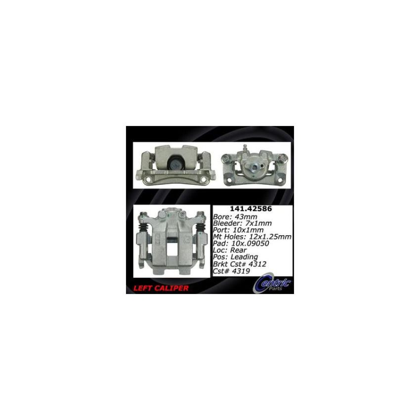 CENTRIC PARTS 141.42586 Centric Semi-Loaded Brake Caliper